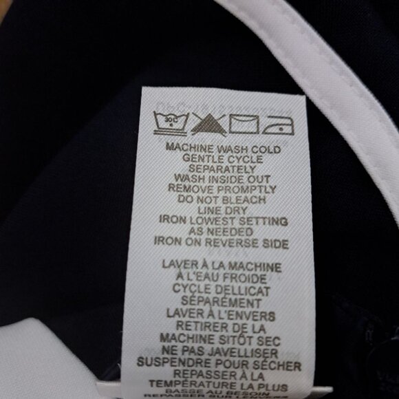 Iris and Ivy navy white classic girls sleeveless dress size 10 - Picture 4 of 4